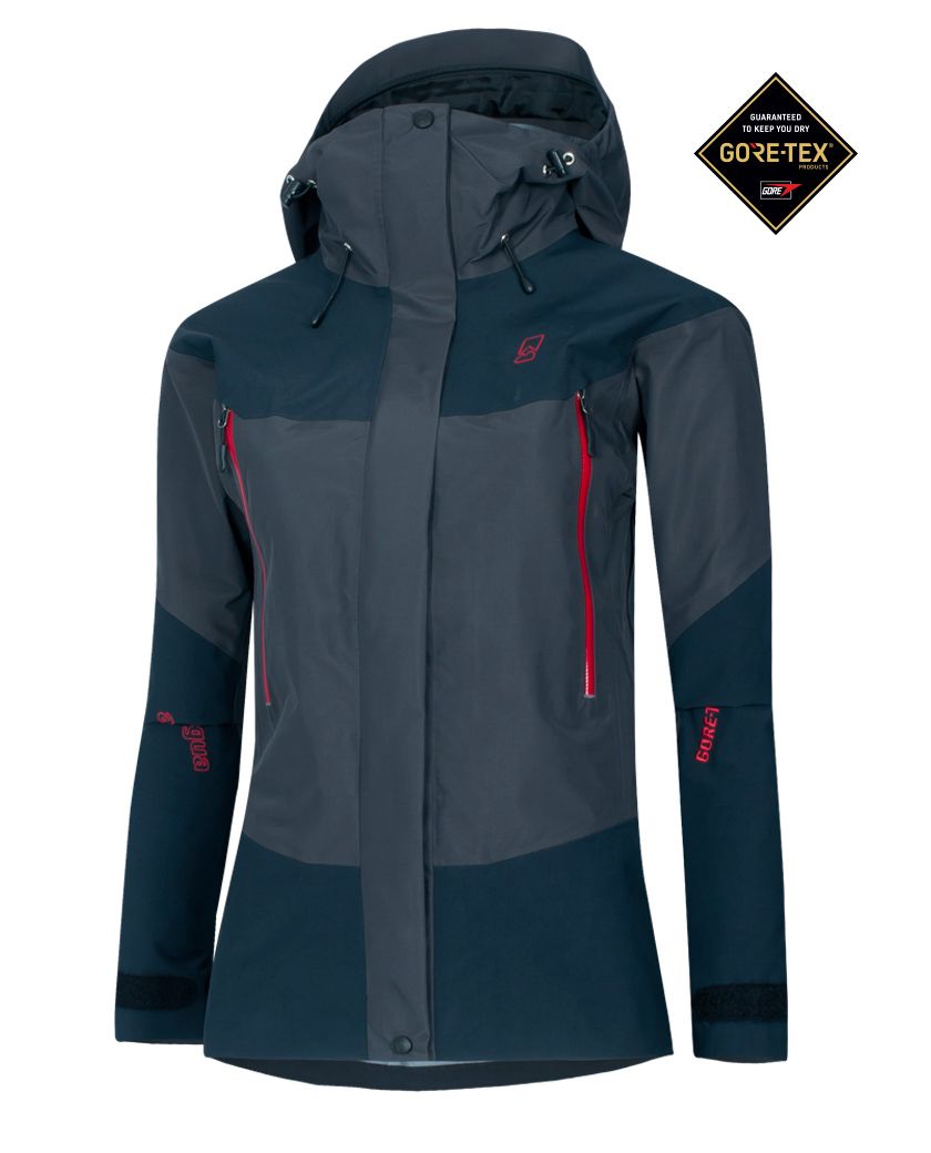 ACONCAGUA 3 - Chaqueta técnica impermeable y cortaviento - Mujer - Ansilta  Chile - Indumentaria Técnica de Montaña