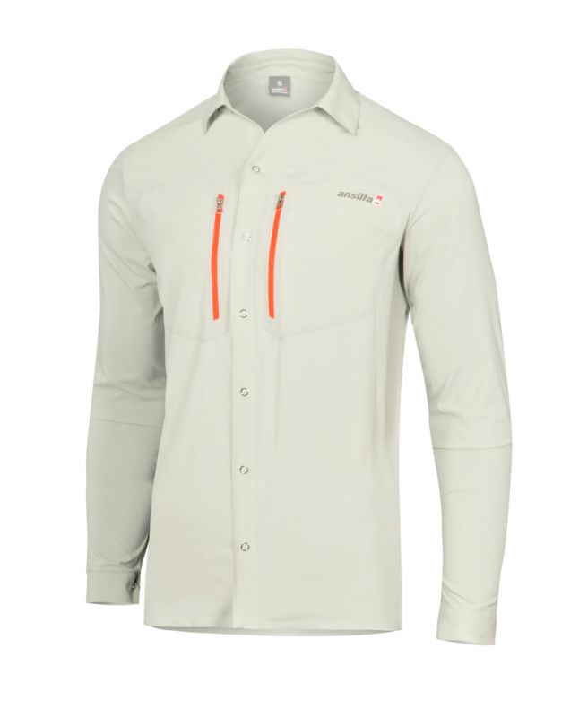Delta 2 - Camisa Mangas Largas Confortable - Hombre