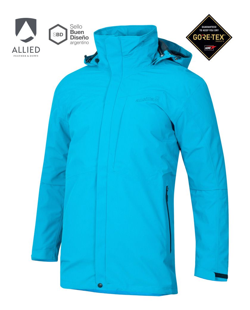 Campera Fusión impermeable y abrigo - Ansilta Chile - Indumentaria Técnica  de Montaña