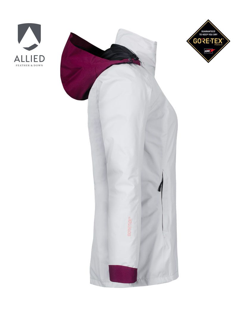 Fusion - Chaqueta Dos prendas en una impermeable y abrigo de pluma - Mujer