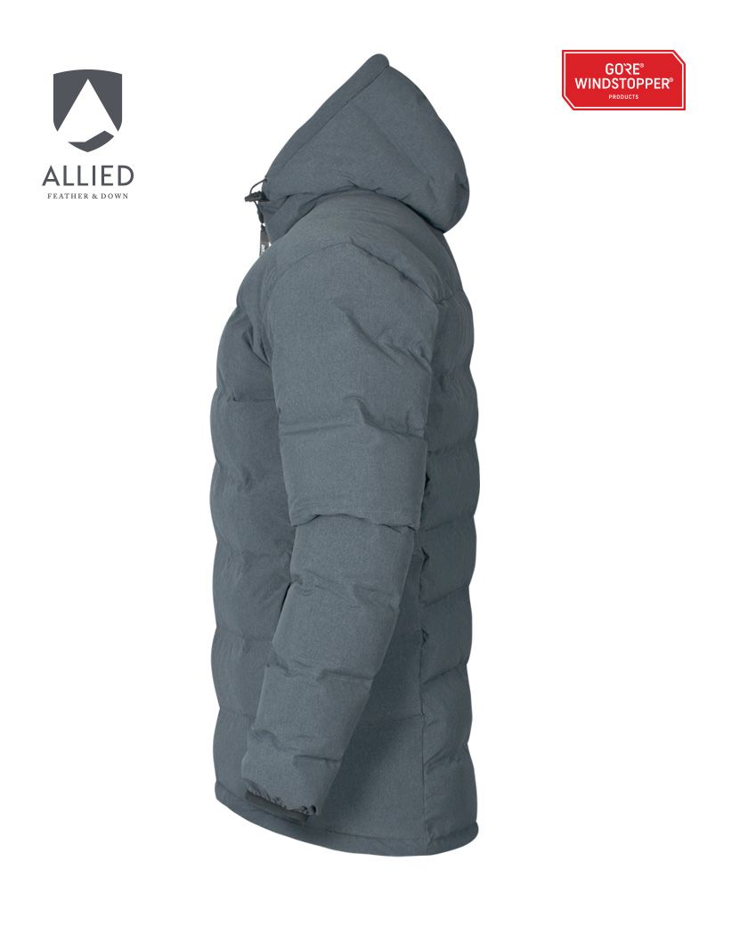 Inken - Parka cortaviento con abrigo de pluma - Hombre