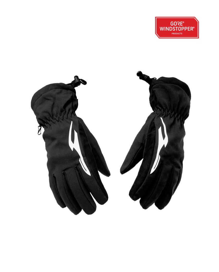 Orion - Guantes 100% cortaviento con abrigo